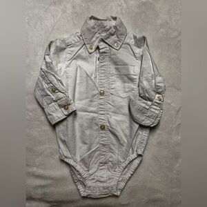 Carter's Cream Baby Onesie